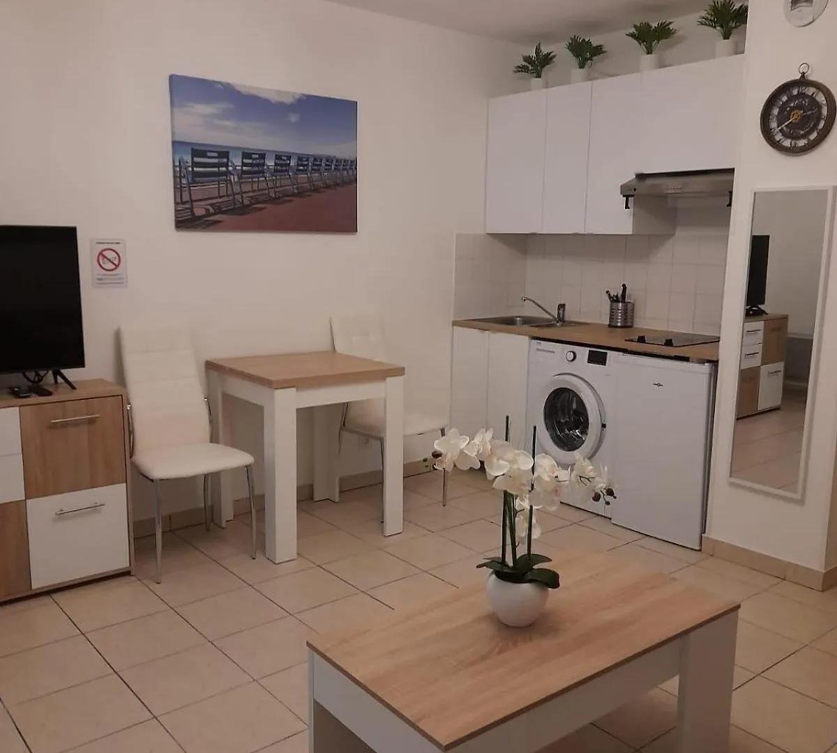 Sunny Studio With Terrace Nice France